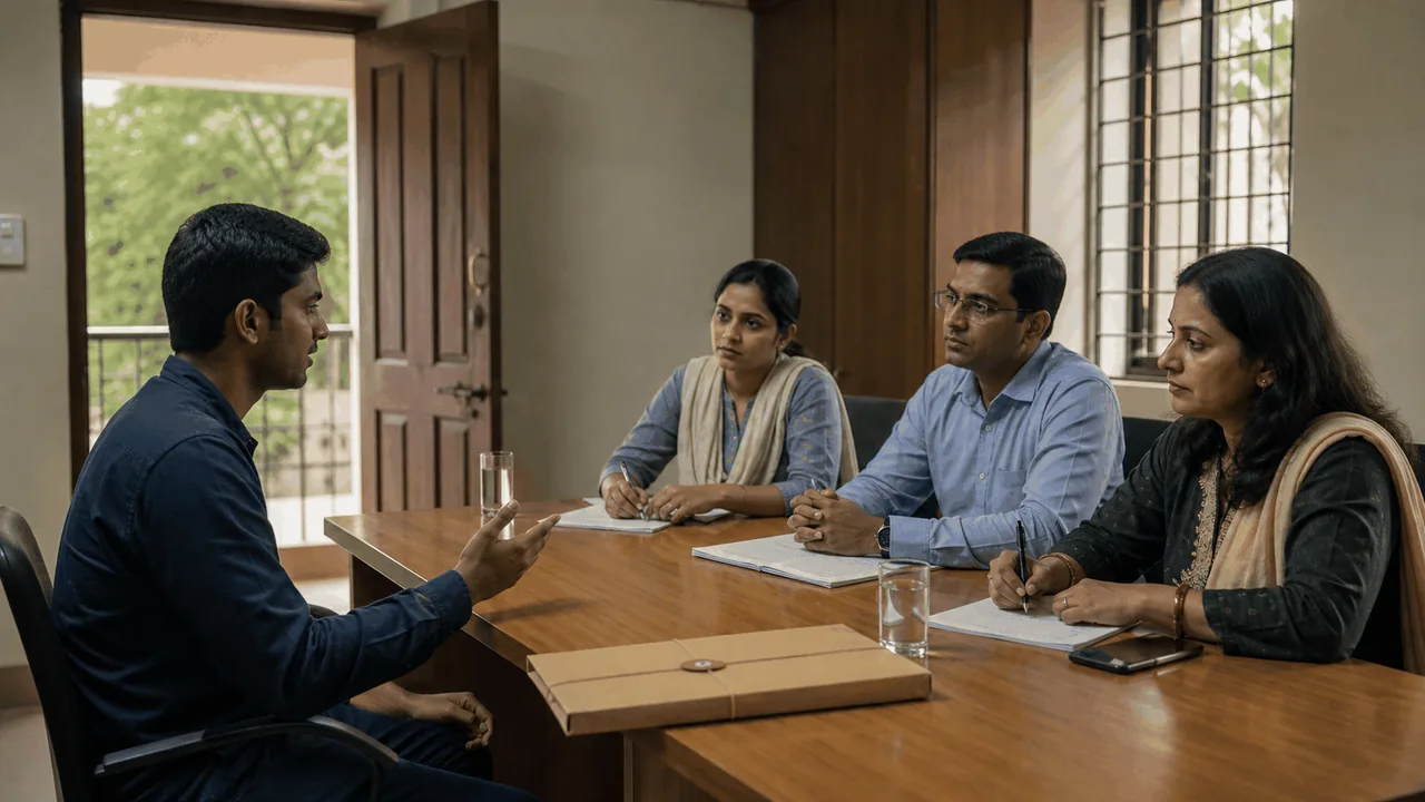 University student-welfare team reviewing a fair hostel grievance and appeal pathway.